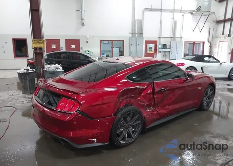 2015 Ford Mustang Gt Premium из США, поврежденный, VIN 1FA6P8CF4F5355548